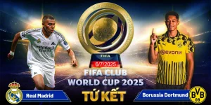 Soi kèo Real Madrid vs Borussia Dortmund