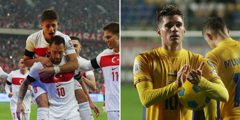 Soi kèo Turkey vs Romania đều có phong độ tốt